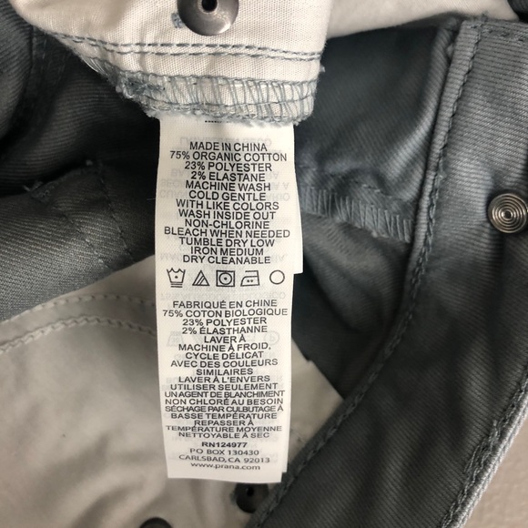 Prana NEW Kara Straight Leg Jeans Agave 8 - Picture 8 of 9